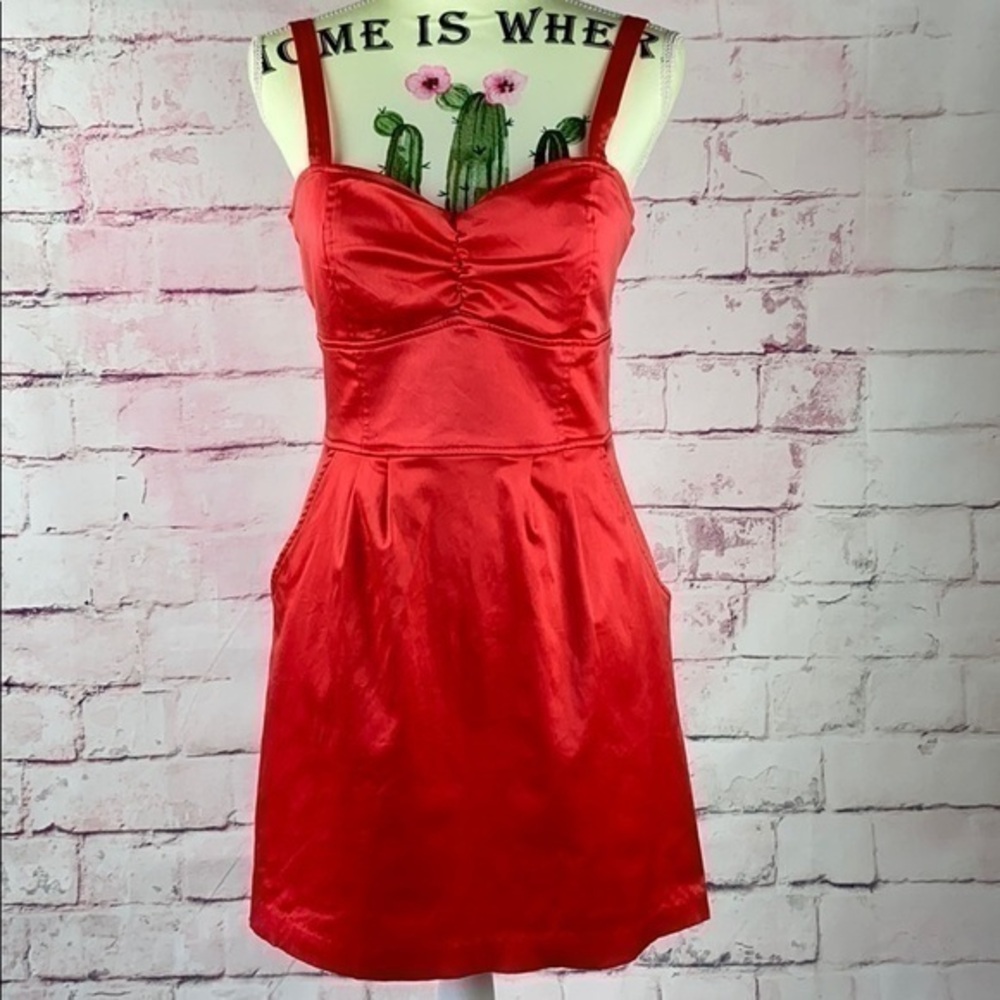 GRASS COLLECTION Hot Red Dress